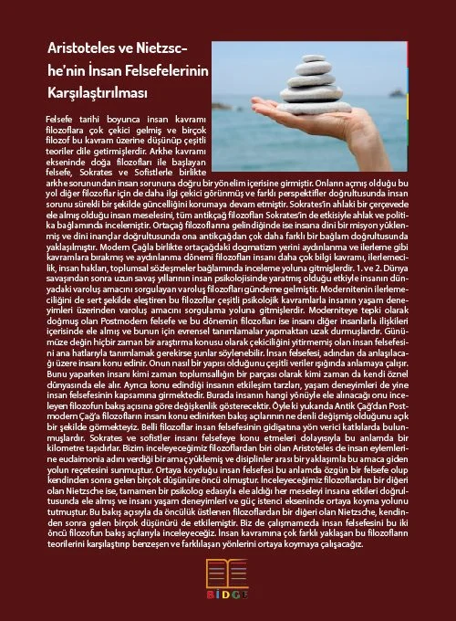 Aristoteles ve Nietzsche’nin İnsan Felsefelerinin Karşılaştırılması